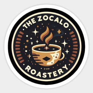 The Zocalo Roastery - Sci-fi Sticker